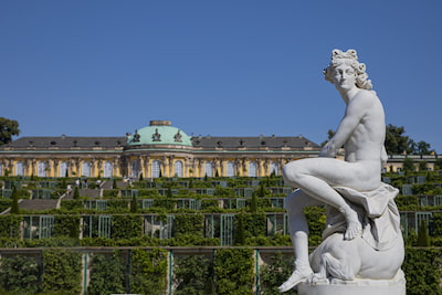 Bild Schloss Sanssouci.
