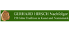 Hirsch Gerhard Nachfolger