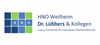 Lübbers, Christian, Dr. med.; HNO Weilheim